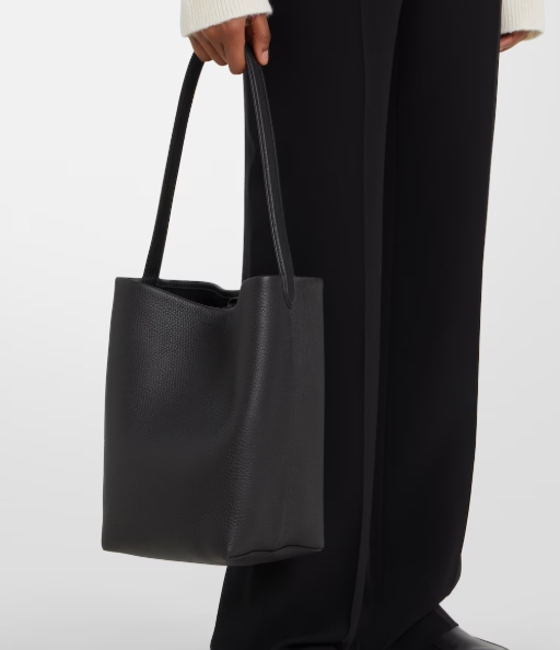 The Row N/S Park Medium Leather Tote