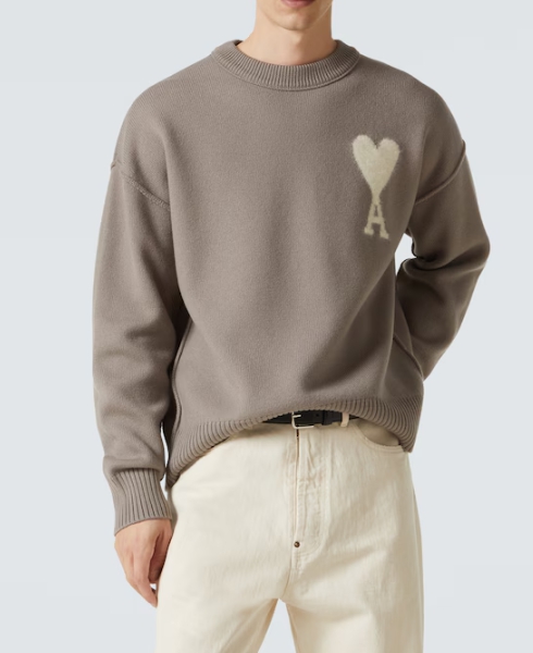 Ami De Cœur virgin wool sweater