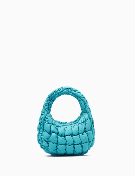 QUILTED MICRO BAG - LEATHER