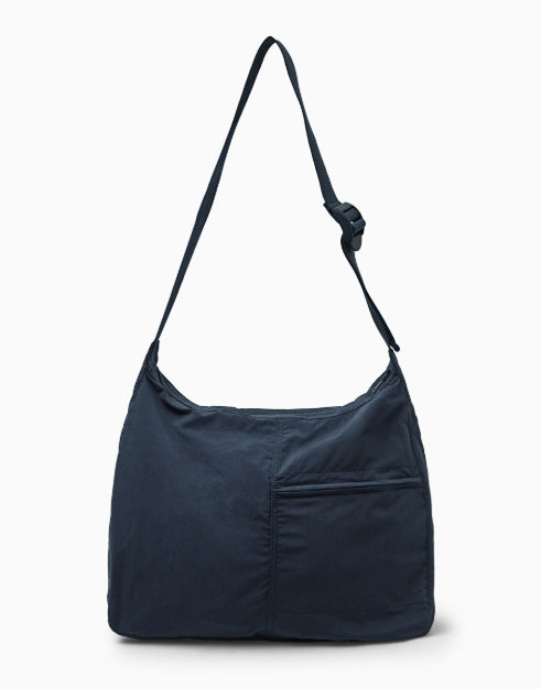 SLOUCHY NYLON MESSENGER BAG
