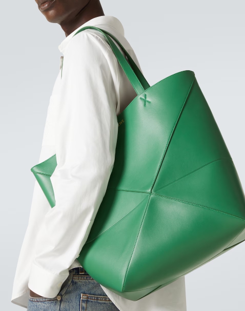 Loewe Puzzle Fold XL leather tote bag