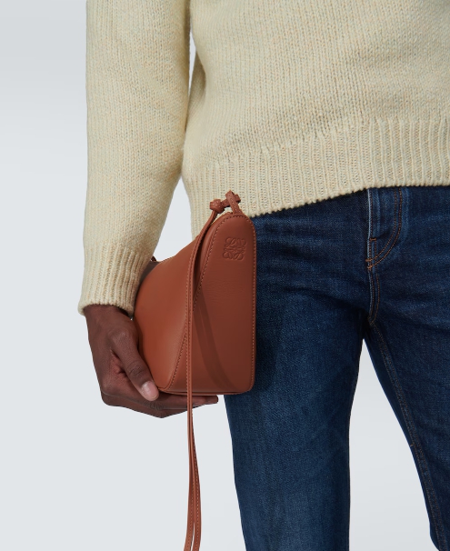 Loewe Hammock mini leather shoulder bag