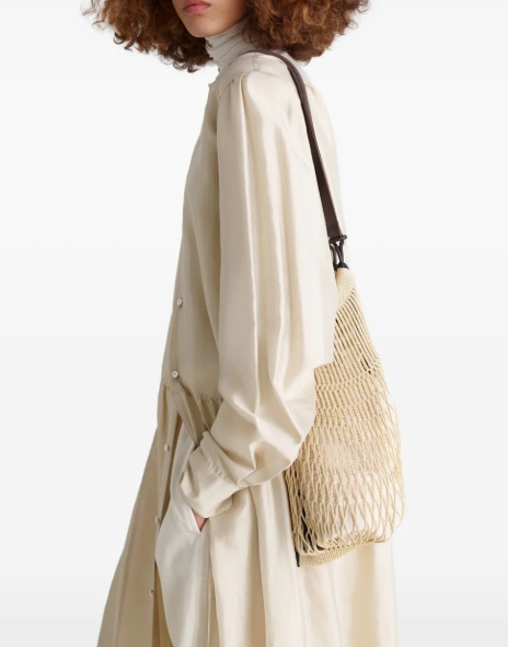 LEMAIRE x Filt medium net shoulder bag