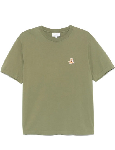 Maison Kitsuné Fox-motif T-shirt