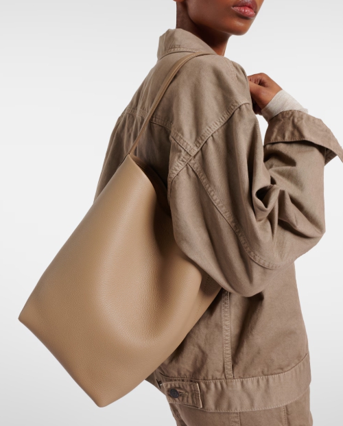 The Row N/S Park Medium Leather Tote