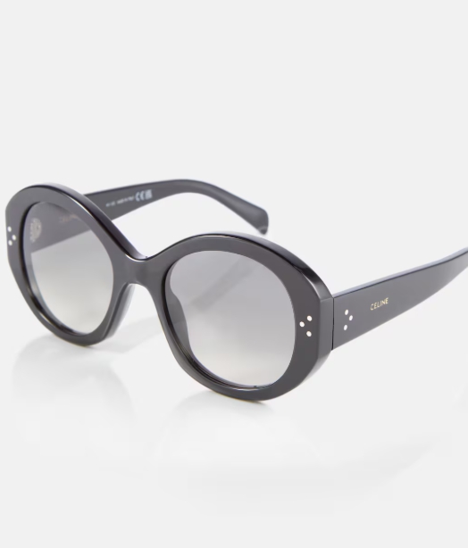 Celine Eyewear Bold 라운드 선글라스