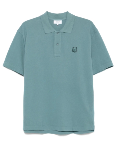 Maison Kitsuné Bold Fox Head-patch polo shirt