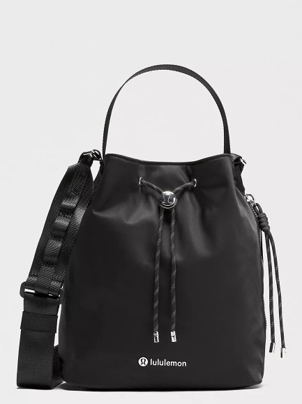 Drawstring Bucket Crossbody Bag 5L
