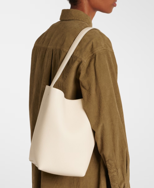 The Row N/S Park Medium Leather Tote