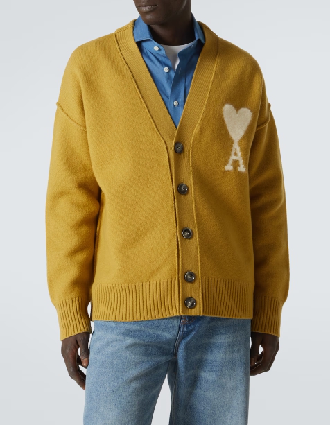 Ami De Cœur virgin wool cardigan