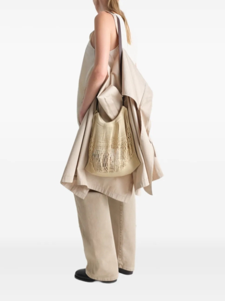 LEMAIRE large Filt Net cross body bag