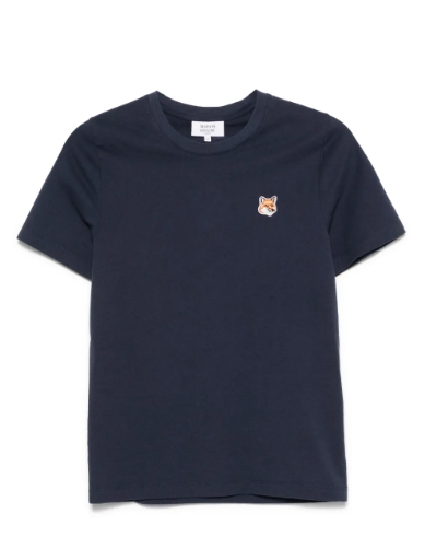 Maison Kitsuné Fox Head-patch T-shirt