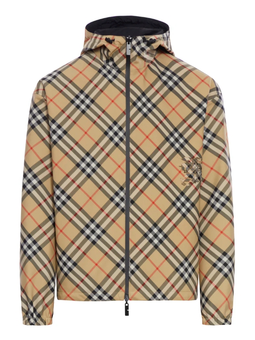 Burberry REVERSIBLE JACKET WITH EMBROIDERY