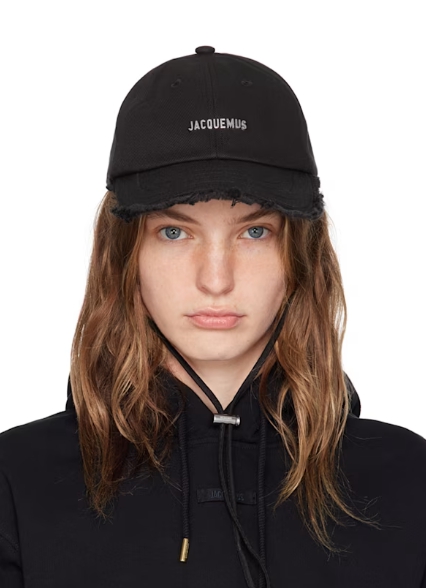 JACQUEMUS Black Les Classiques 'La casquette Artichaut' Cap