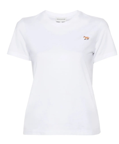 Maison Kitsuné Fox-motif cotton T-shirt