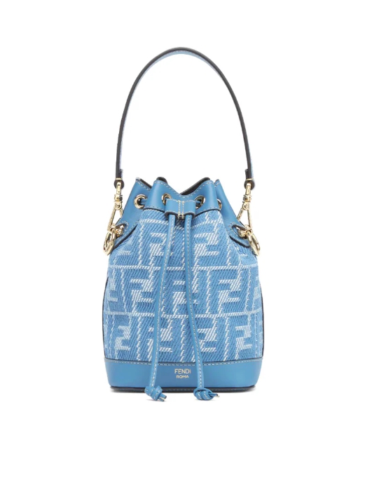 FENDI MINI MON TRESOR IN JACQUARD FF