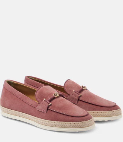Tod's suede loafer