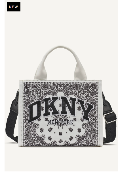 HADLEE SMALL EMBROIDERED LOGO TOTE