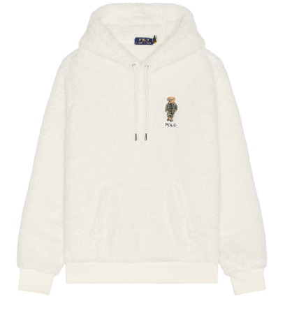 Polo Ralph Lauren Hi Pile Fleece Novelty Bear Hoodie