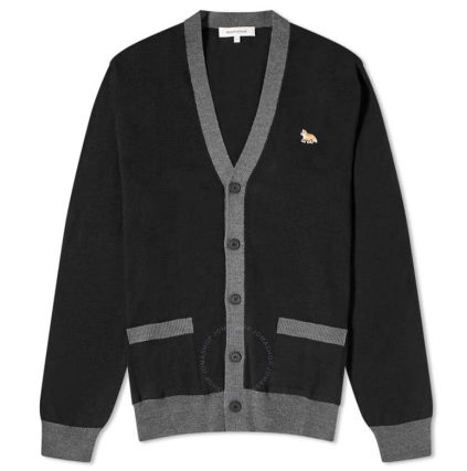 Maison Kitsune Baby Fox Patch Cardigan