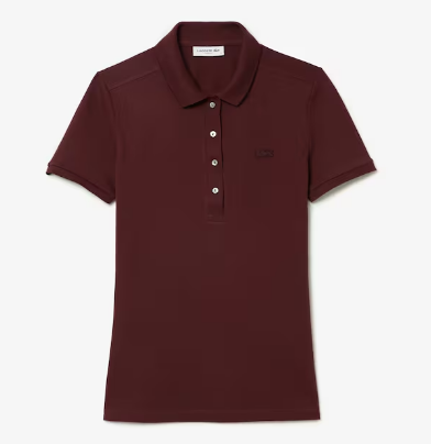 Women's L.12.D Slim Fit Stretch Mini Piqué Polo