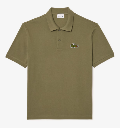 Unisex Loose Fit L.12.12 Piqué Badge Polo