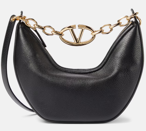 Valentino VLogo Moon Small leather shoulder bag