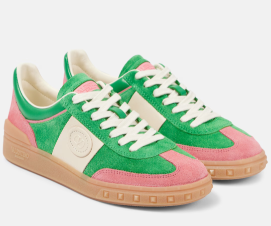 Valentino Upvillage 스웨이드 스니커즈