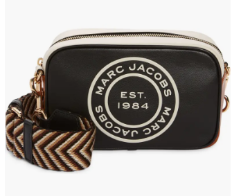 Flash Leather Camera Crossbody Bag