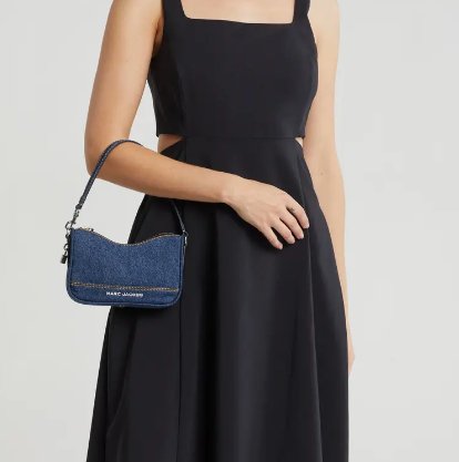 Convertible Denim Convertible Wristlet