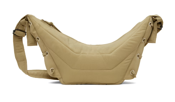 LEMAIRE Khaki Small Soft Game Bag