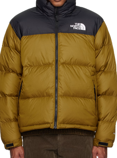 The North Face Yellow 1996 Retro Nuptse Down Jacket