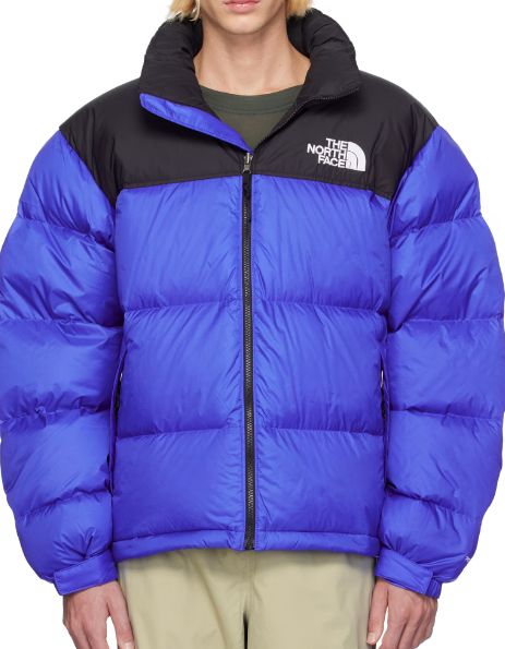The North Face Blue 1996 Retro Nuptse Down Jacket
