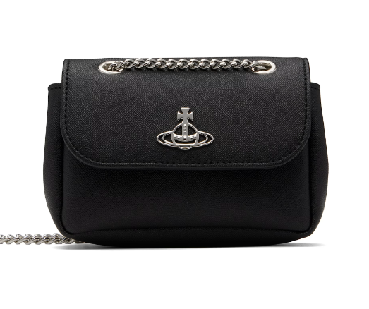 Vivienne Westwood Black Small Chain Bag