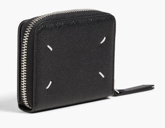 Pebbled-leather wallet