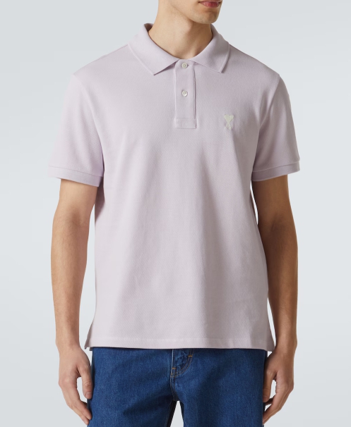 Ami de Cœur cotton pique polo shirt