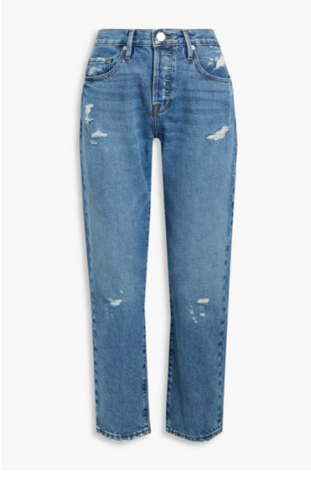 FRAME Le Original distressed boyfriend jeans