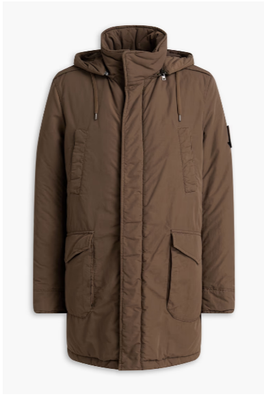 HERNO Shell hooded parka