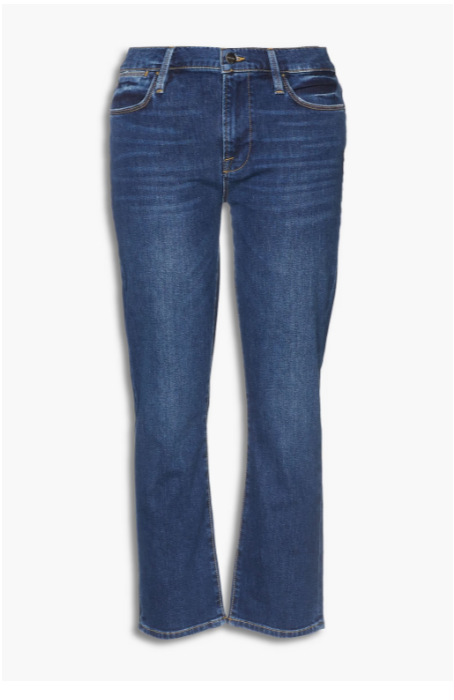 FRAME Le High Straight high-rise straight-leg jeans