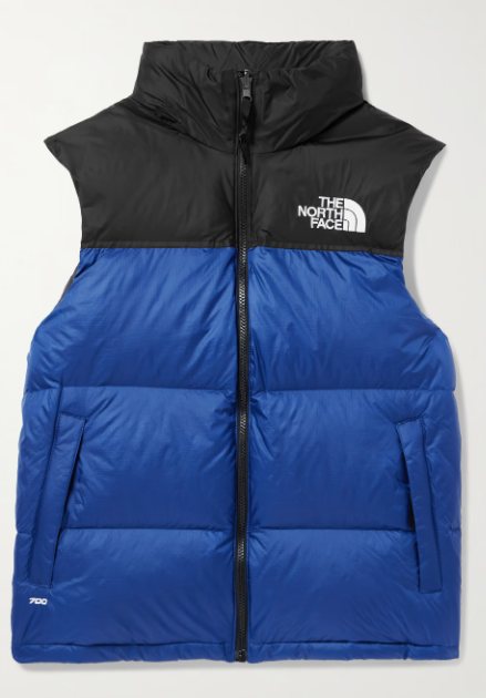 THE NORTH FACE 1996 Retro Nuptse Quilted Recycled-Ripstop and Shell Hooded Down Gilet