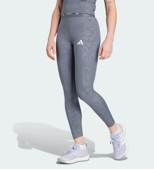 women's techfit printed 7/8 leggings
