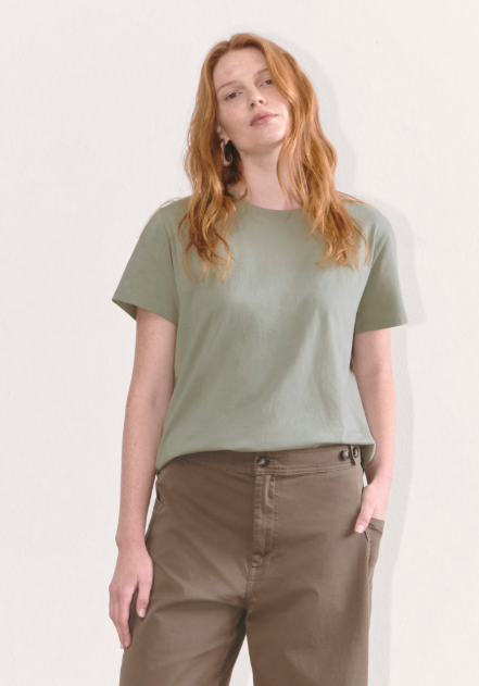 The Box-Cut Tee in Essential Cotton