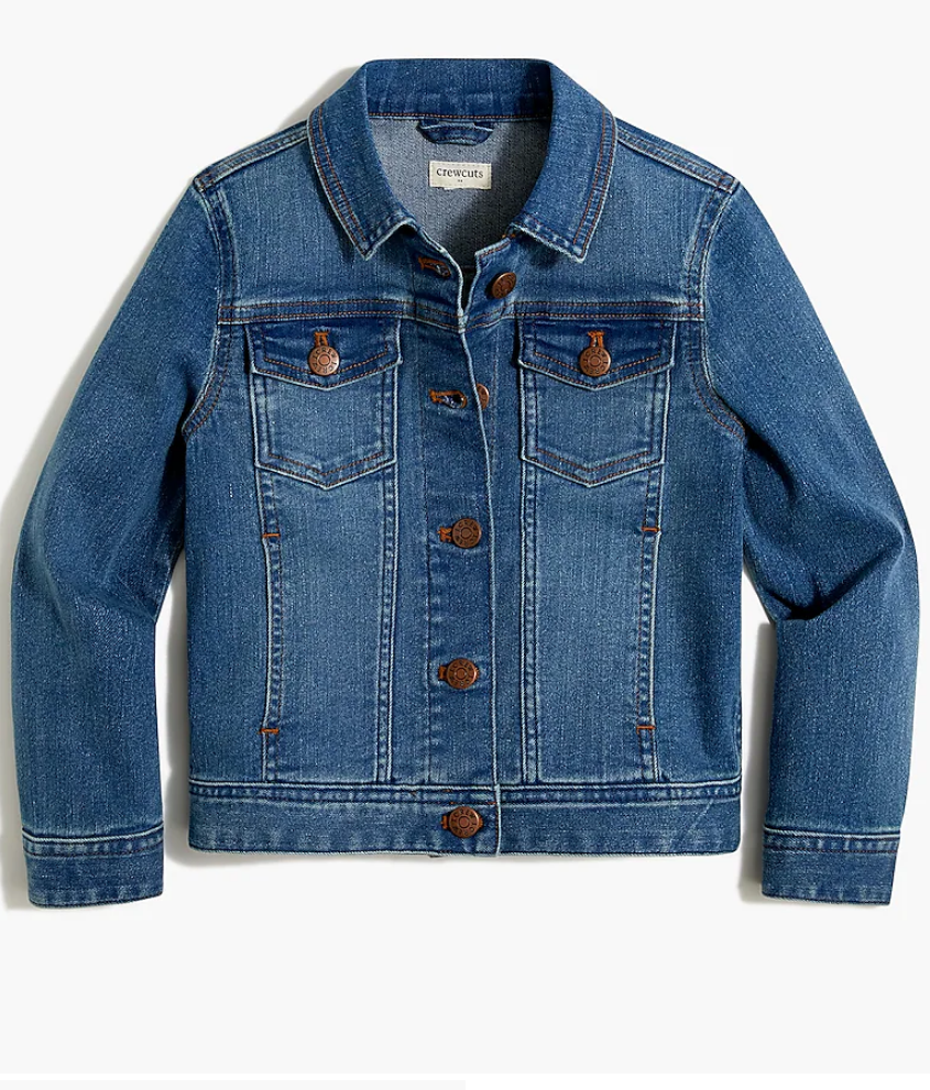 Girls' denim jacket