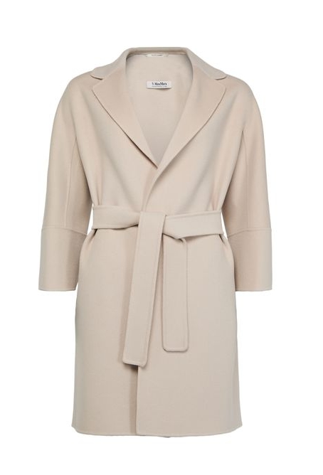 S MAX MARA 아로나 벨티드 코트