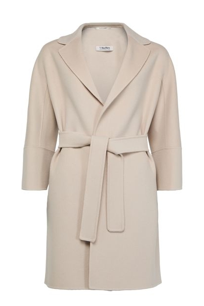 S MAX MARA 아로나 벨티드 코트
