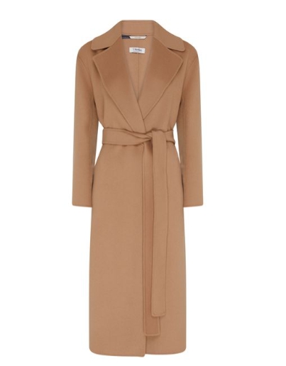 S MAX MARA 리비아 벨티드 롱 코트