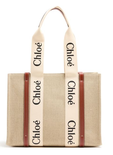 CHLOE 우디 카바스 백