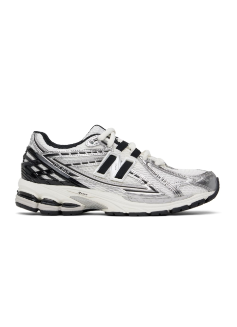 New Balance 화이트 & 실버 1906R 스니커즈