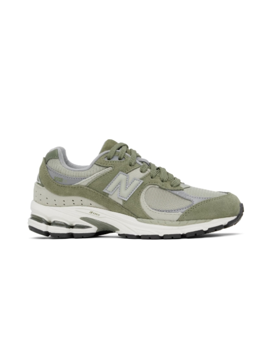 New Balance 카키 2002R 스니커즈