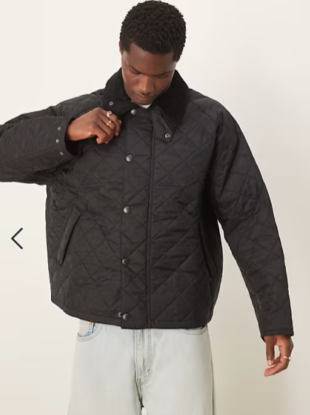Barbour os transport quilted jacket